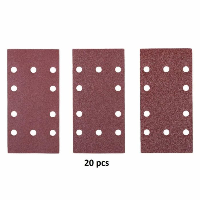 Ryobi Lijadora 1/3 Hoja 200W con Sistema de Succión y 20 Abrasivos 3