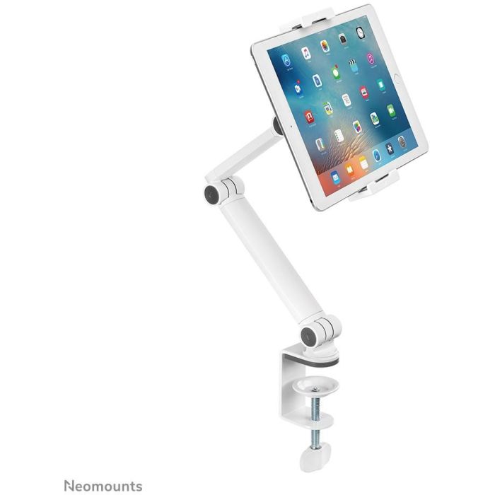 Neomounts DS15-545WH1 Soporte de tablet universal con movimiento completo y abrazadera de escritorio para tablets de 4.7"-12.9", blanco 13