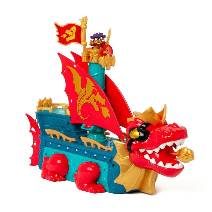 Magic Box Ppxsp112In30 Barco Pirata Piratix Dragon Ship 3 en 1: Tierra, Mar, Aire con Cañón, Figura Exclusiva y Tesoro 2 Magic Box Ppxsp112In30 Barco Pirata Piratix Dragon Ship 3 en 1: Tierra, Mar, Aire con Cañón, Figura Exclusiva y Tesoro 2