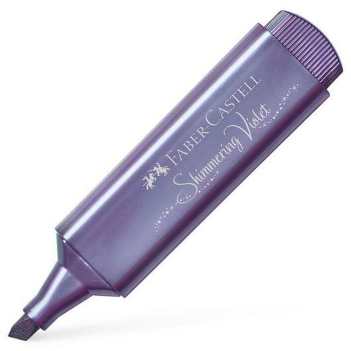 Marcador Fluorescente Faber-Castell Textliner 46 Violeta 10 Unidades 1 Marcador Fluorescente Faber-Castell Textliner 46 Violeta 10 Unidades 1