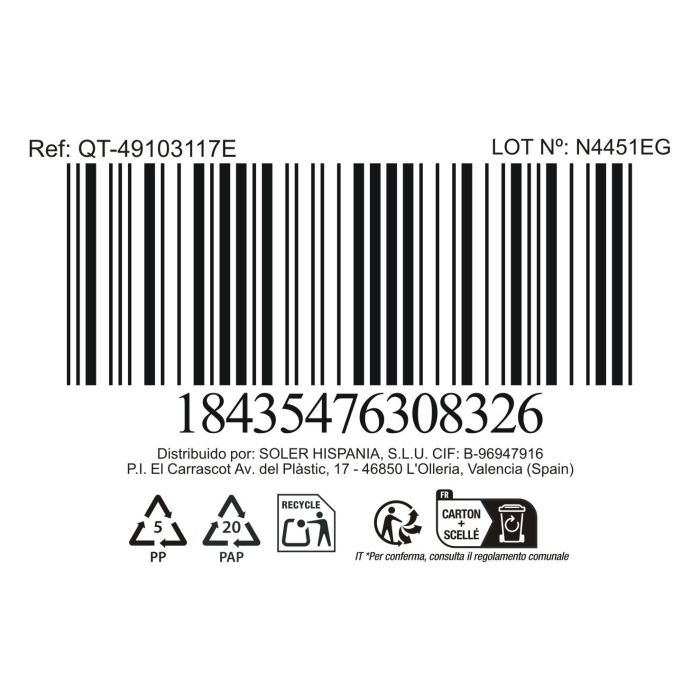 Inde Cazo con Cestillo Freidor 16 cm (1.8L) Acero Inoxidable 1