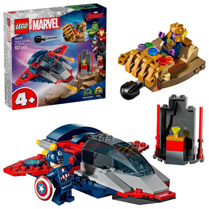 Capitán América Vs. Thanos 76319 Lego Marvel 0 Capitán América Vs. Thanos 76319 Lego Marvel 0