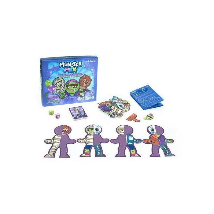 Juego Miniland Monster Mix (+5 Años) (Set de 8)