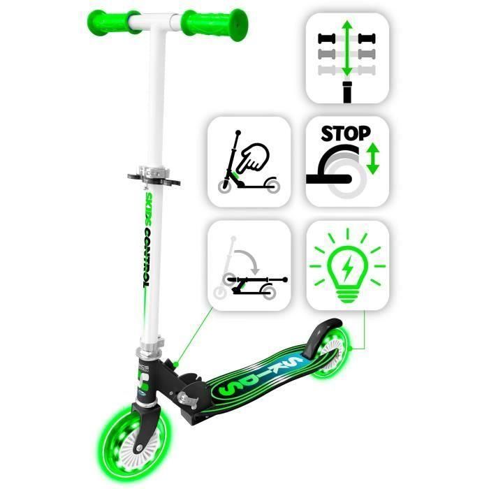 Patinete plegable STAMP SKIDS CONTROL con ruedas ligeras 4 Patinete plegable STAMP SKIDS CONTROL con ruedas ligeras 4