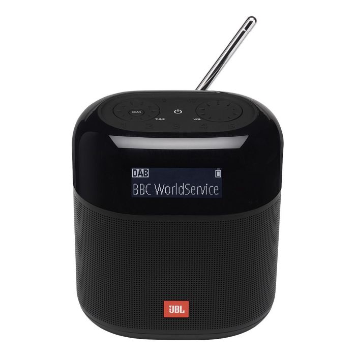 JBL Tuner XL Altavoz Portátil con Radio DAB+/FM, Bluetooth 4.2, Resistente al Agua IPX7, Batería 15h, Color Negro