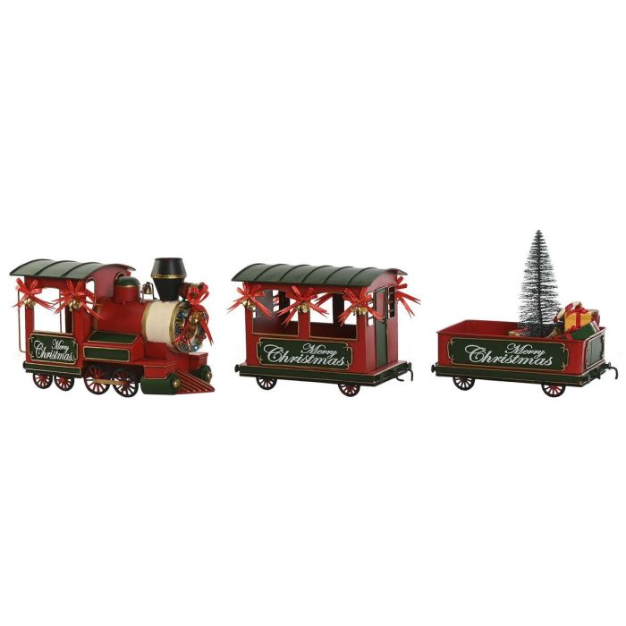 Vehiculo Decoracion Navidad Tradicional DKD Home Decor Rojo Verde 16 x 26.5 x 97 cm 1 Vehiculo Decoracion Navidad Tradicional DKD Home Decor Rojo Verde 16 x 26.5 x 97 cm 1