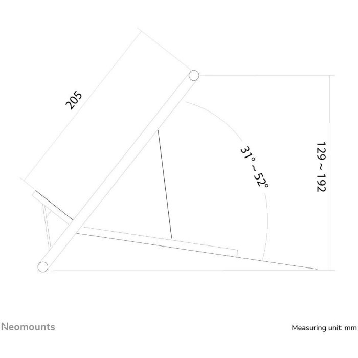 Soporte para Portátil Neomounts NSLS100 7