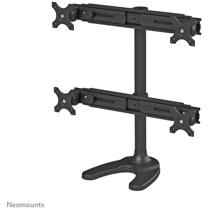Neomounts FPMA-D700DD4 Soporte de Mesa para Cuatro Monitores Planos hasta 30" (76 cm) y 8 kg 1