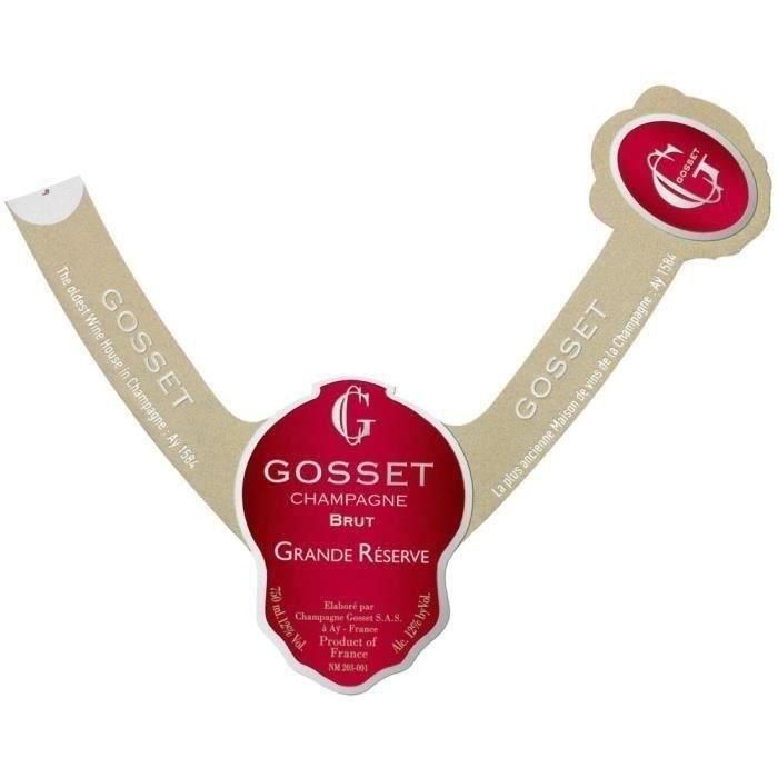 Champagne Gosset Grande Réserve Brut 1