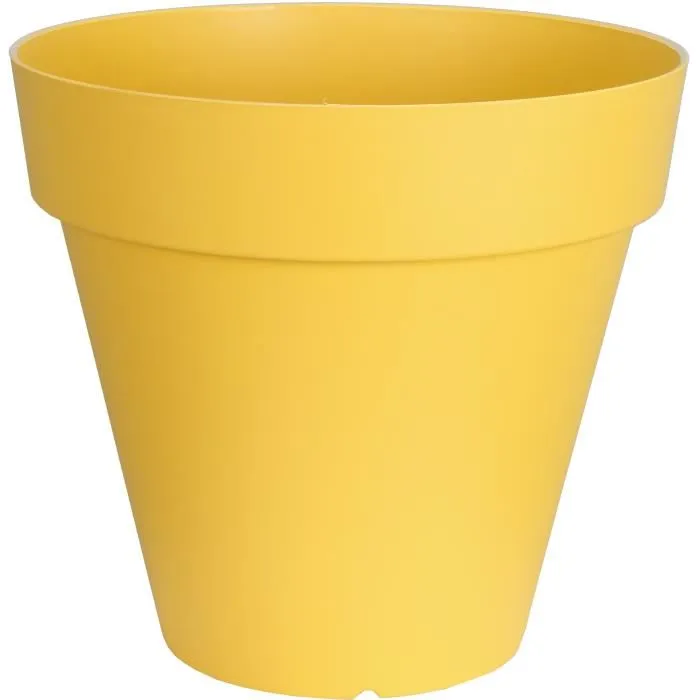 Riviera RIV3580794160366 Jardinera Redonda Plástico Diámetro 60 cm Amarillo 1 Riviera RIV3580794160366 Jardinera Redonda Plástico Diámetro 60 cm Amarillo 1