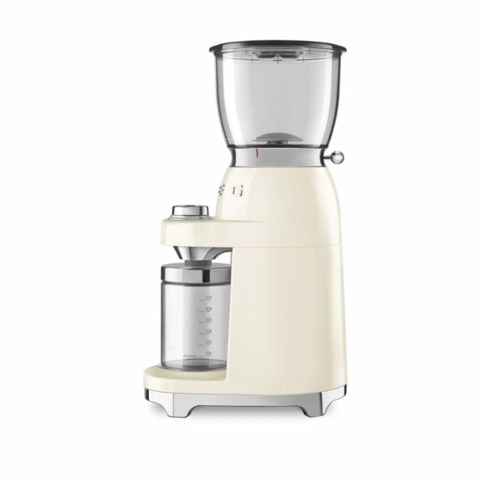 Molinillo Eléctrico Smeg CGF11CREU Transparente Crema 150 W 350 g 2
