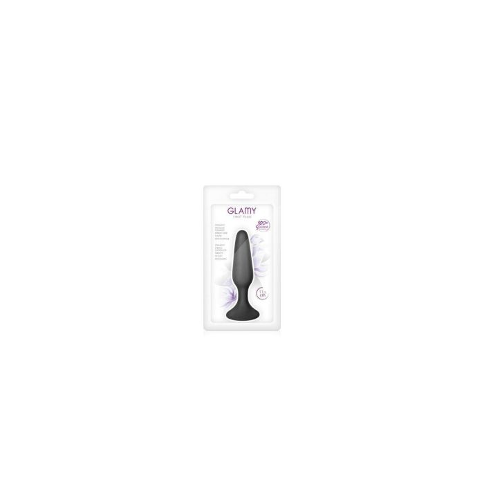 Plug Anal Glamy Negro Silicona 1 Plug Anal Glamy Negro Silicona 1