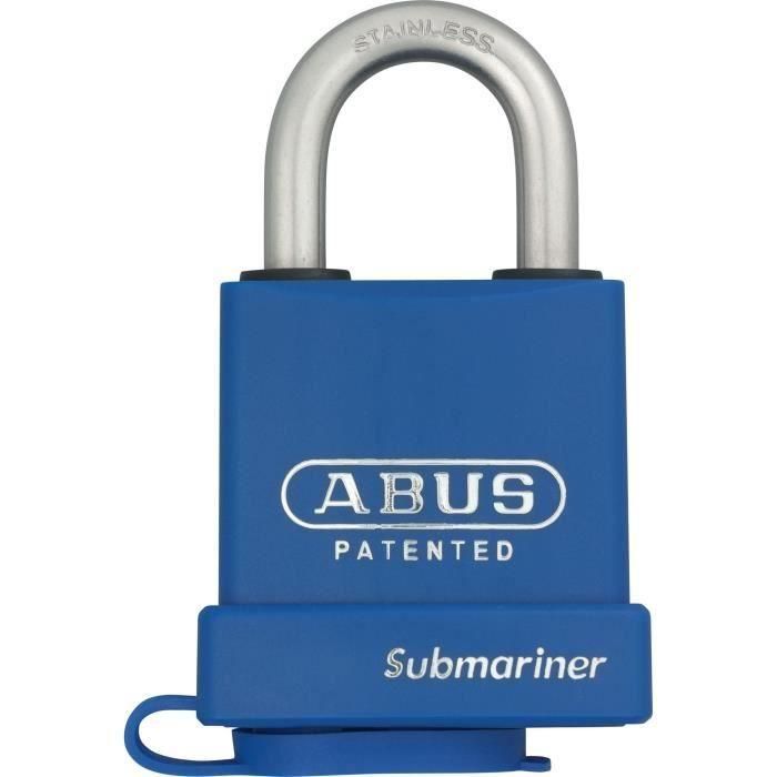 ABUS 83WPIB/53 Submariner Candado resistente a la intemperie, arco de acero inoxidable, cilindro intercambiable 1 ABUS 83WPIB/53 Submariner Candado resistente a la intemperie, arco de acero inoxidable, cilindro intercambiable 1