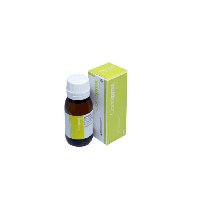 PRAXIS PHARMA Condiprax, Gotas Homeopáticas para Verrugas y Formaciones Verrucosas, 60ml
