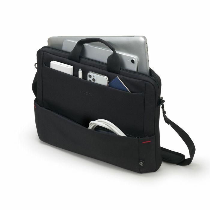 Maletín para Portátil Dicota D31838-RPET Negro 15,6'' 6 Maletín para Portátil Dicota D31838-RPET Negro 15,6'' 6