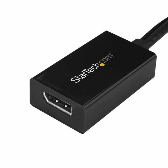 Adaptador DisplayPort a DVI Startech DVI2DP2 Negro 3 Adaptador DisplayPort a DVI Startech DVI2DP2 Negro 3