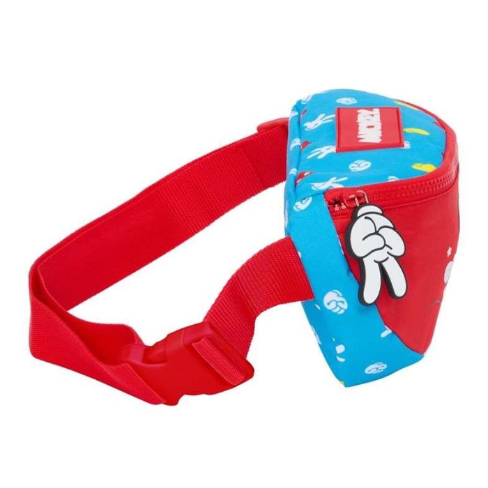 Riñonera Mickey Mouse Clubhouse Fantastic Azul Rojo 23 x 14 x 9 cm 1 Riñonera Mickey Mouse Clubhouse Fantastic Azul Rojo 23 x 14 x 9 cm 1