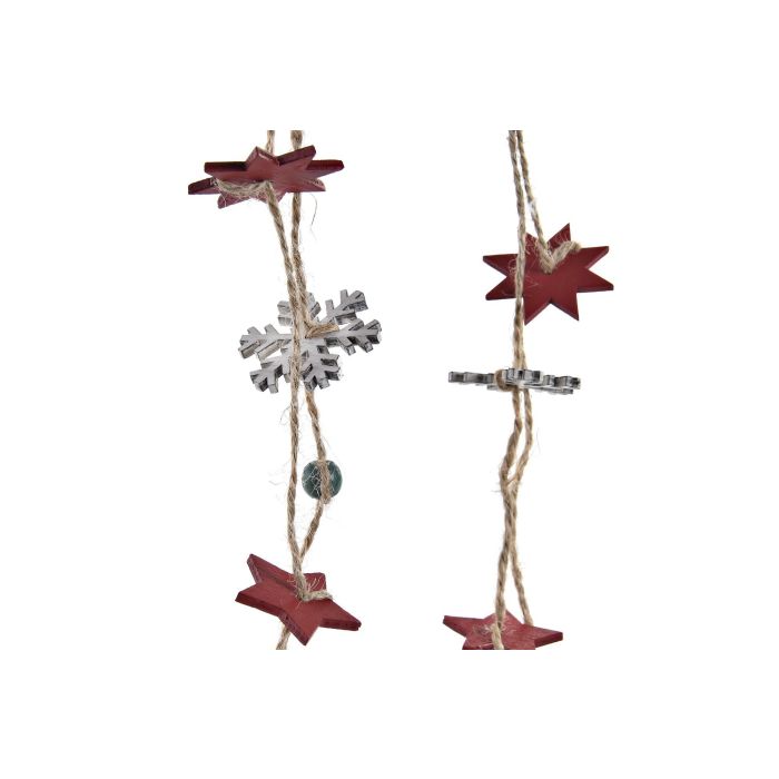 DKD Home Decor Decoración Colgante Navideña Tradicional de MDF Surtido 12 Unidades Colores Rojo, Natural, Blanco, Verde - 32x7x2cm 2 DKD Home Decor Decoración Colgante Navideña Tradicional de MDF Surtido 12 Unidades Colores Rojo, Natural, Blanco, Verde - 32x7x2cm 2