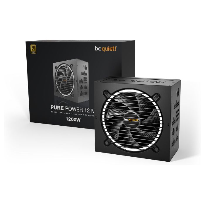 Be Quiet! PURE Power 12 M Fuente de Alimentación 1200W 80+ Gold ATX 3.1 Modular