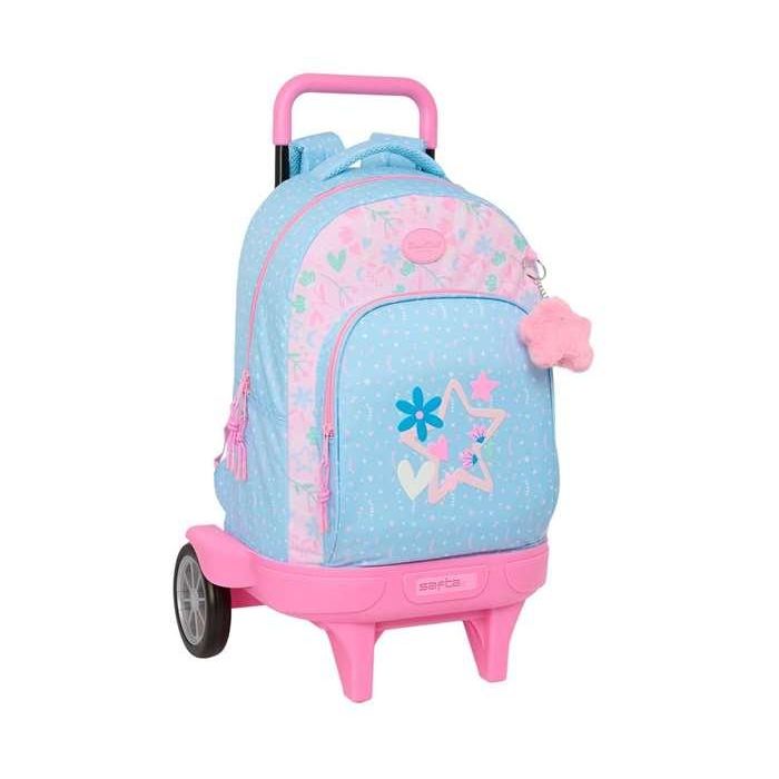 Mochila Safta Grande Con Ruedas Compact Evolution Extensible Blackfit8 Smile 450x330x220 mm Mochila Safta Grande Con Ruedas Compact Evolution Extensible Blackfit8 Smile 450x330x220 mm