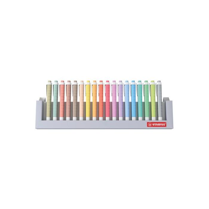 Stabilo Swing Cool Rotulador Fluorescente, Estuche 18 Unidades, Colores Surtidos, Trazo 1-4 mm 1 Stabilo Swing Cool Rotulador Fluorescente, Estuche 18 Unidades, Colores Surtidos, Trazo 1-4 mm 1