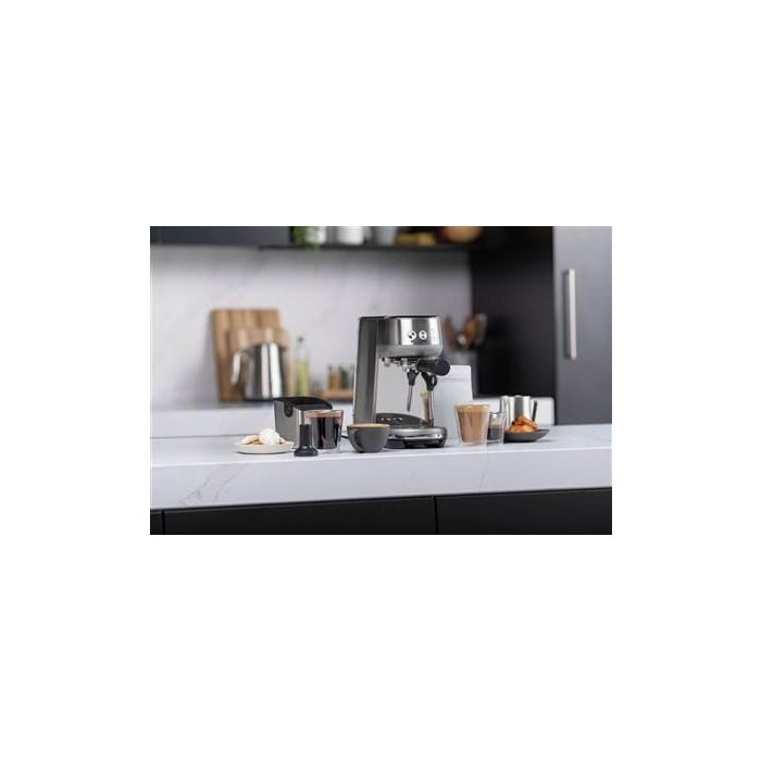 Sage Cafetera Espresso Manual Bambino INOX, Portafiltros 54 mm, 19 g, ThermoJet, Texturizado Leche, PID 11 Sage Cafetera Espresso Manual Bambino INOX, Portafiltros 54 mm, 19 g, ThermoJet, Texturizado Leche, PID 11