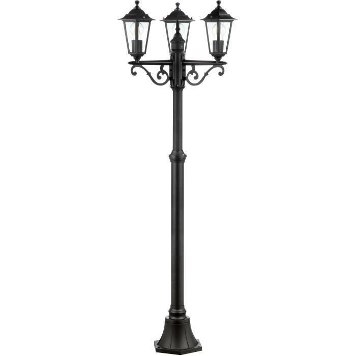 Lámpara al aire libre de Carleen 3L, negro, E27 Max 60W, Bombilla no incluida 1 Lámpara al aire libre de Carleen 3L, negro, E27 Max 60W, Bombilla no incluida 1