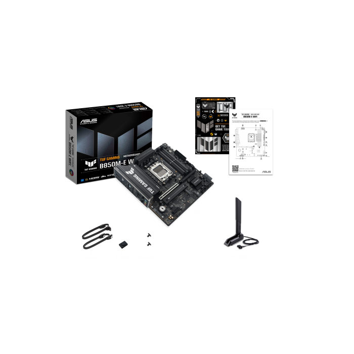 Asus Tuf Gaming B850M-E Wifi Amd B850 Zócalo Am5 Micro Atx 7 Asus Tuf Gaming B850M-E Wifi Amd B850 Zócalo Am5 Micro Atx 7