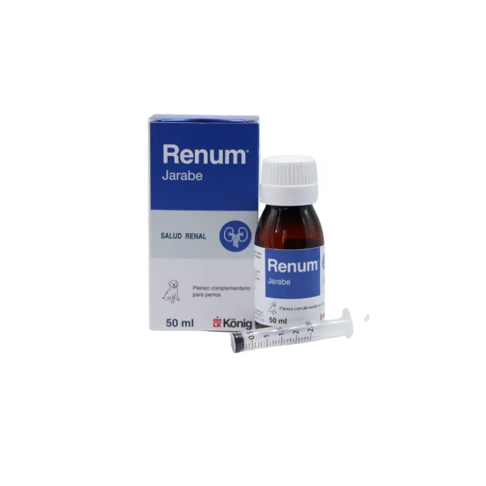 Konig Renum Jarabe 50 mL - Activa y protege la función renal con Coenzima Q10 y tocoferoles