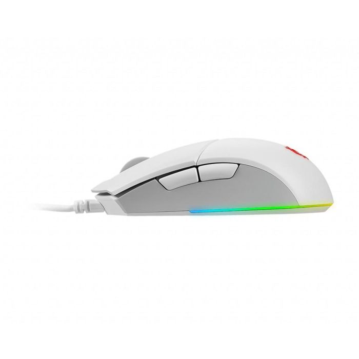 MSI CLUTCH GM11 WHITE Ratón Ambidextro Óptico 5000 DPI USB Tipo A, Ref. S12-0401950-CLA 1