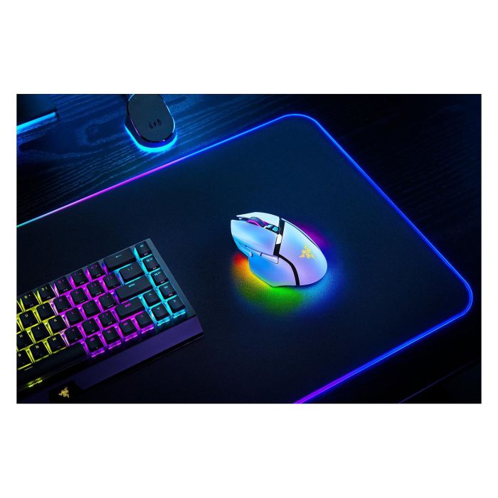 Razer Basilisk V3 Pro Ratón Inalámbrico Óptico Bluetooth USB-C Blanco 30000 DPI para Gaming con Diseño Ergonómico Mano Derecha 11