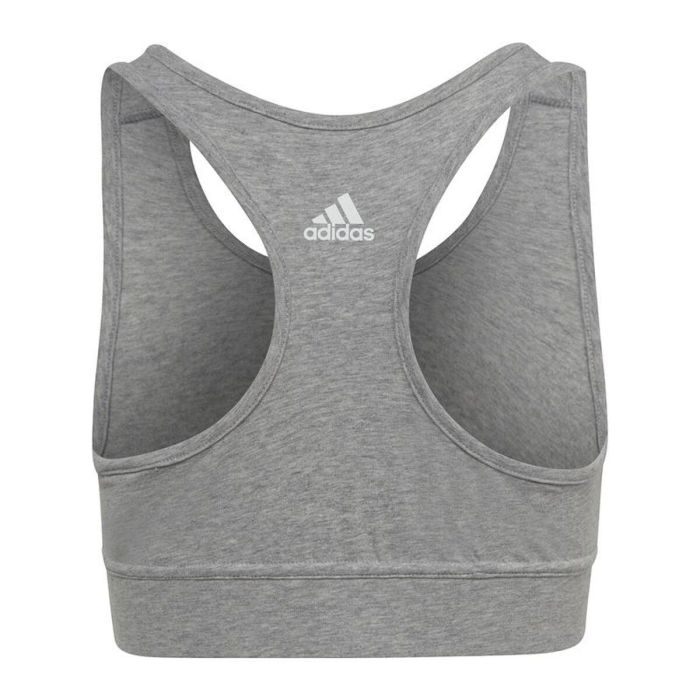 Camiseta de Tirantes Mujer Adidas Essentials Linear Logo Gris 33 Camiseta de Tirantes Mujer Adidas Essentials Linear Logo Gris 33