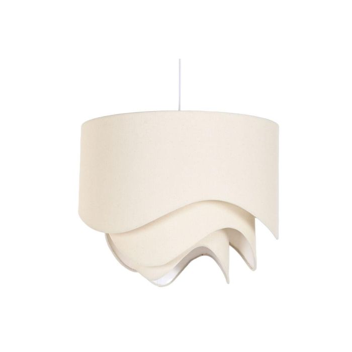 DKD Home Decor Lámpara de Techo Urban de Poliéster y Metal Crudo 50x38x50 cm 1 DKD Home Decor Lámpara de Techo Urban de Poliéster y Metal Crudo 50x38x50 cm 1
