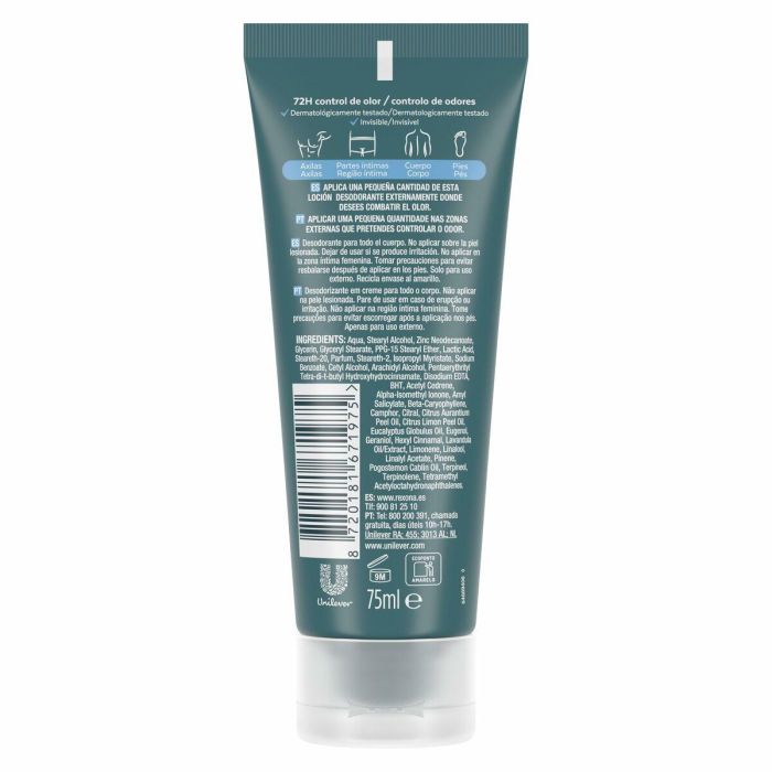 Rexona Ocean Rush Men Desodorante Crema Corporal 72h Protección Frescura Antitranspirante para Hombre 75 ml 2 Rexona Ocean Rush Men Desodorante Crema Corporal 72h Protección Frescura Antitranspirante para Hombre 75 ml 2