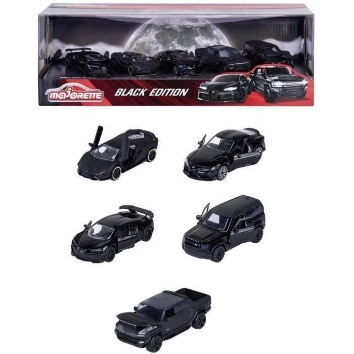 Smoby Coches Black Edition Giftpack, Pack con 5 Vehículos, Modelos Surtidos 0 Smoby Coches Black Edition Giftpack, Pack con 5 Vehículos, Modelos Surtidos 0