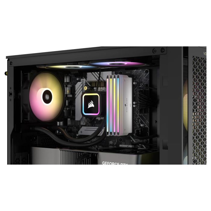 Corsair CMP64GX5M2B6400C32W Kit 64GB DDR5 6400MHz CL32 Dominator Titanium RGB Blanco (2x32GB) para PC 11