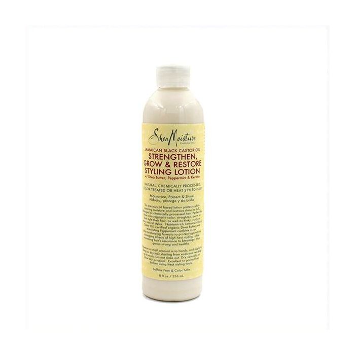 Shea Moisture Loción de Peinado Jamaican Black Castor Oil 237ml | Protege, Hidrata y Da Brillo a Cabello Dañado o Teñido