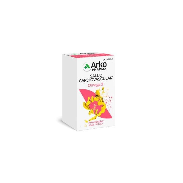 Aceite De Pescado Omega 3 50Arkocapsulas Aceite De Pescado Omega 3 50Arkocapsulas