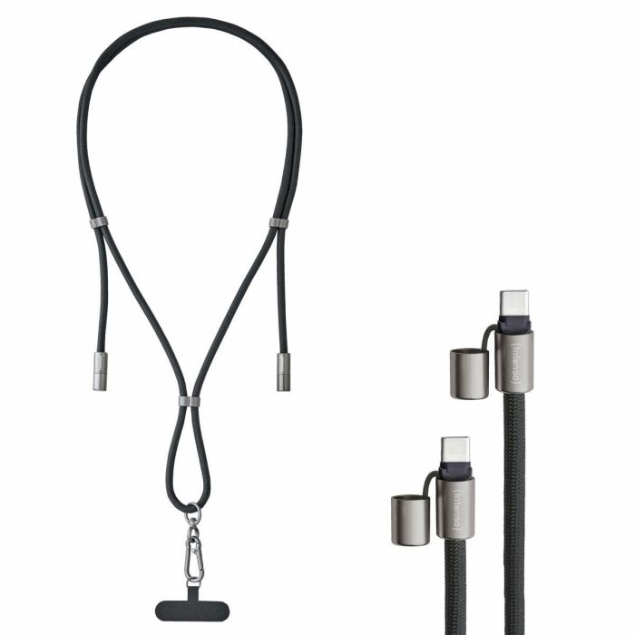 Cable USB-C INTENSO 7344031 Negro 7