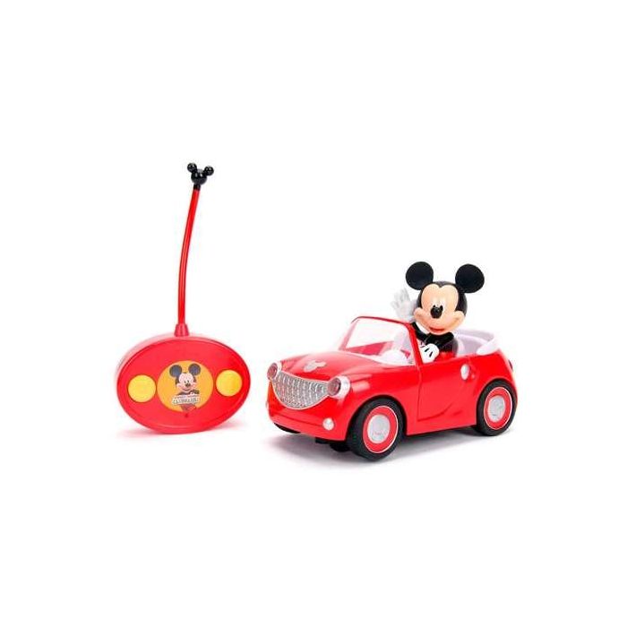 Coche Radio Control Mickey Roadster 27 Mhz ¡Gira Sobre Si Mismo! (Figura No Extraible) 19 Cm 3