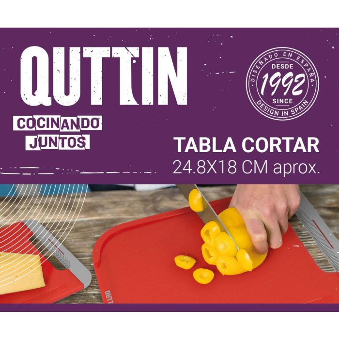 Tabla de cortar bicolor 24.8 x 18 cm Qutt - Inde (28 Unidades) 7 Tabla de cortar bicolor 24.8 x 18 cm Qutt - Inde (28 Unidades) 7