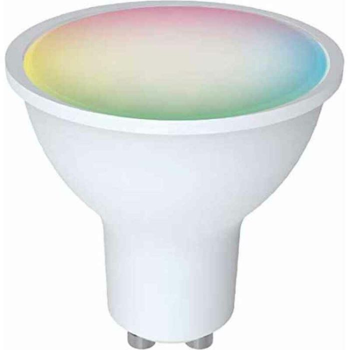 Bombilla LED Denver Electronics SHL-450 RGB Wifi GU10 5W Blanco 5 W A++ GU10 300 Lm A-G 2700K