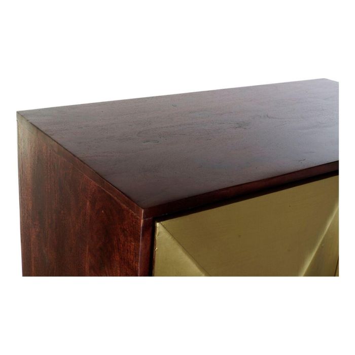 Aparador Glam DKD Home Decor Marron Oscuro Dorado 43 x 156.5 x 84 cm 7 Aparador Glam DKD Home Decor Marron Oscuro Dorado 43 x 156.5 x 84 cm 7