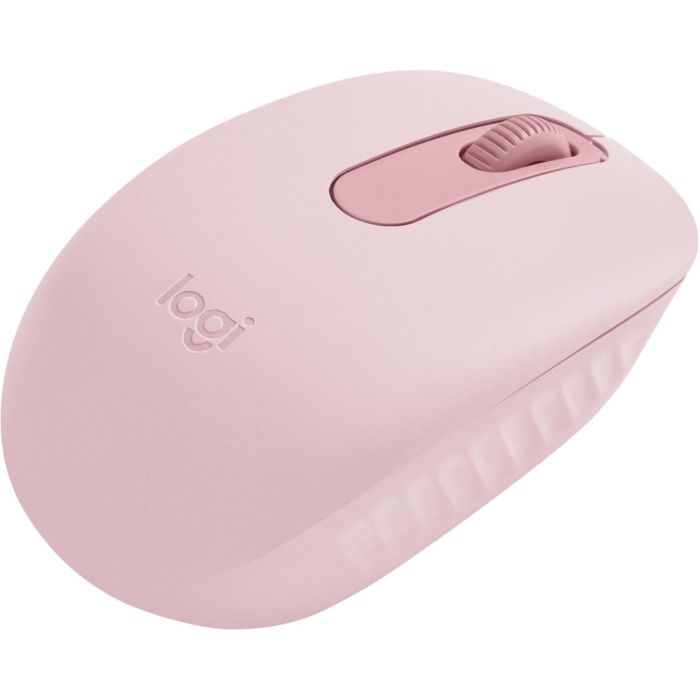 Logitech M196 Ratón Inalámbrico Rosa Bluetooth Óptico 1000 dpi, 12 Meses Batería, Compatible Windows/macOS, Plástico Reciclado 1