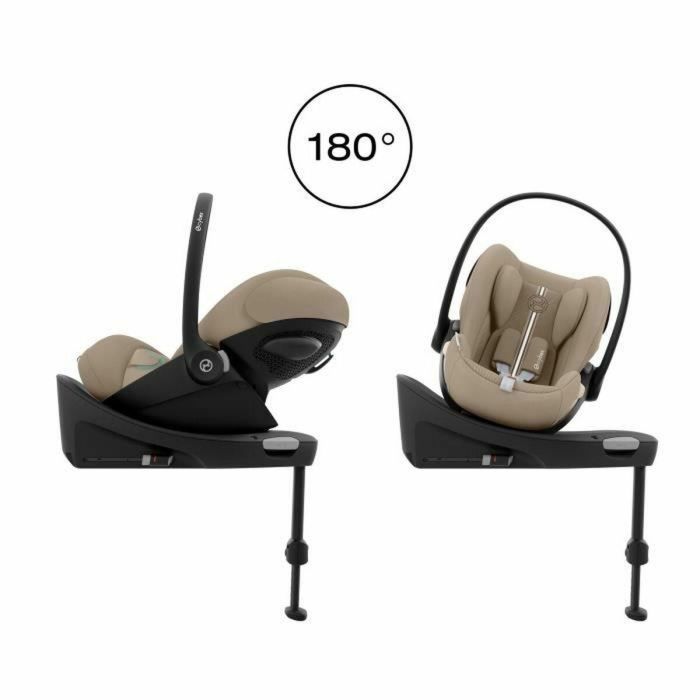 Cybex CYB4063846478910 Silla de coche Cloud G i-Size Plus - Beige almendra para Bebé 4