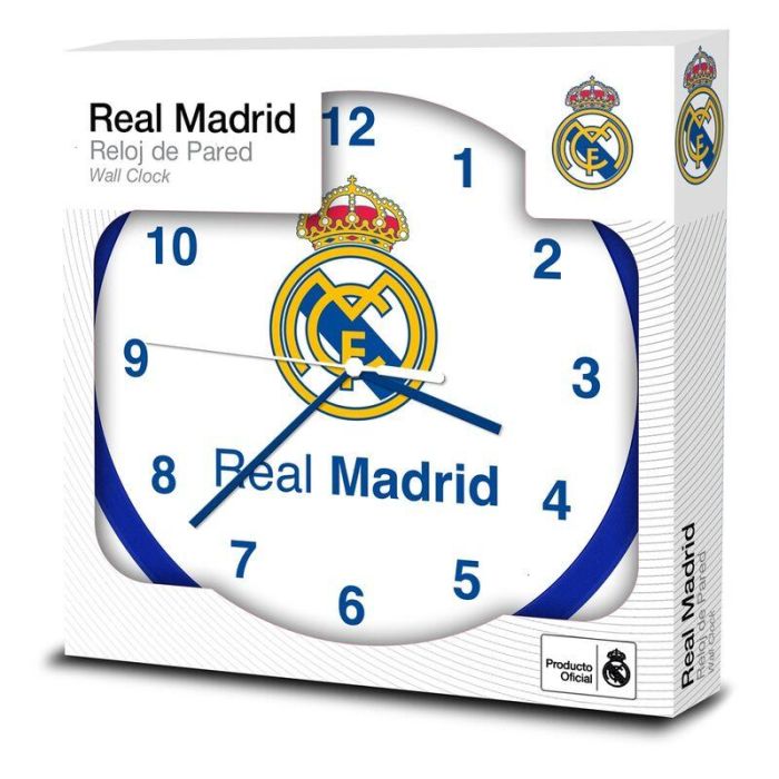 Reloj pared Real Madrid 1 Reloj pared Real Madrid 1