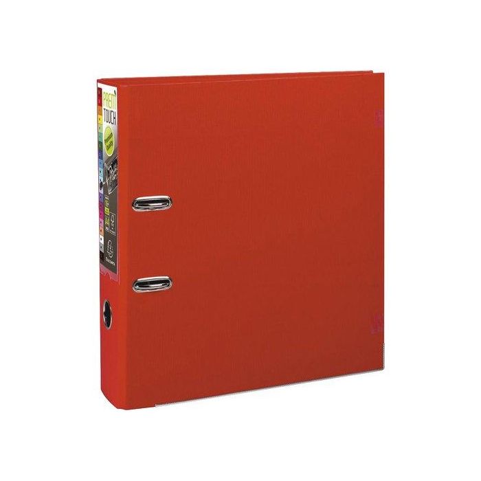 Archivador Palanca Exacompta Prem Touch Forrado Pp Rado A4+ 80Mm Rojo