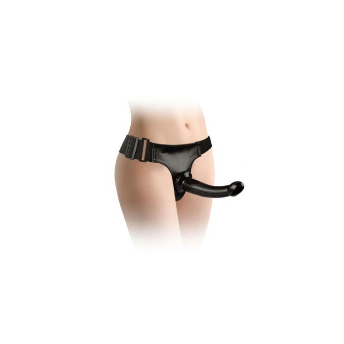 Consolador con arnés VSCNOVELTY Negro 19 cm 1 Consolador con arnés VSCNOVELTY Negro 19 cm 1