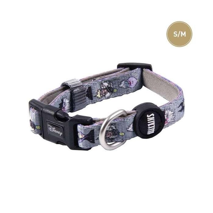 Cerdá T3S:S/M Collar Premium para Perros Disney Villanas Talla S-M Gris 0 Cerdá T3S:S/M Collar Premium para Perros Disney Villanas Talla S-M Gris 0