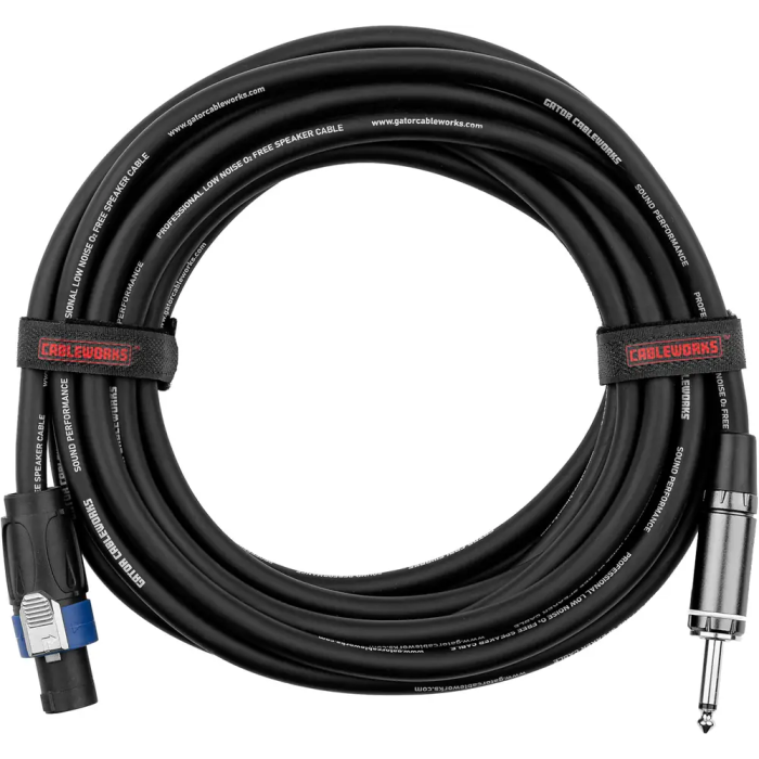 Cableworks Cable de Altavoz Jack/Speakon - 7.5 Metros 1